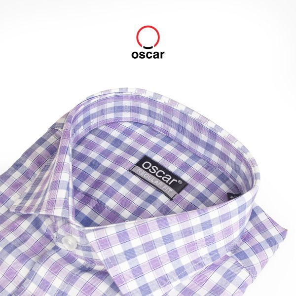 Áo Sơ Mi Tay Ngắn Oscar Fashion - OCMSCSH 052 (PURPLE)