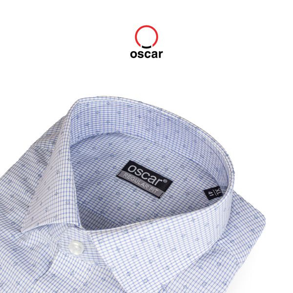 Áo Sơ Mi Tay Ngắn Oscar Fashion - OCMSCSH 054 (BLUE)