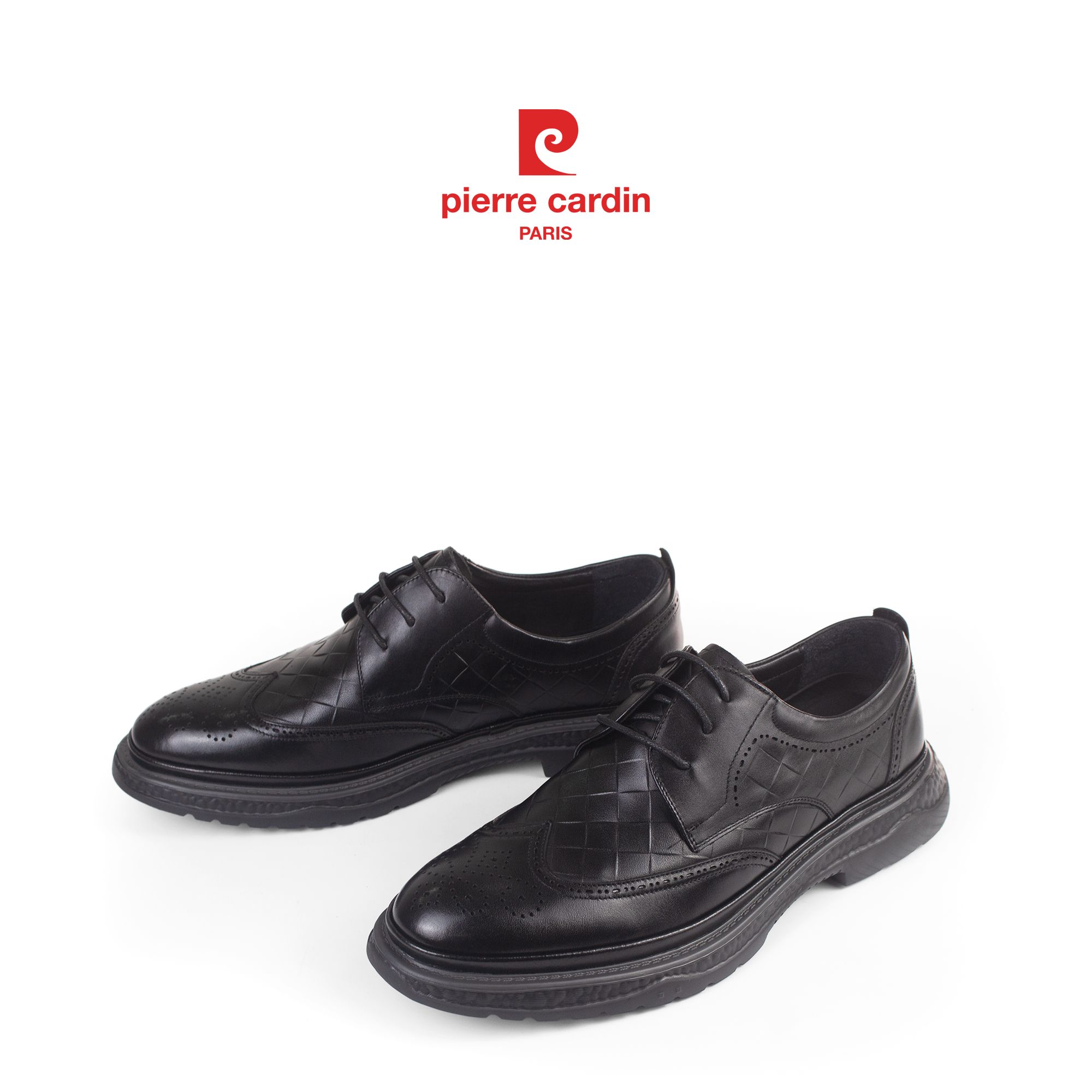 Pierre Cardin Paris Vietnam: Giày Derby Phiên Bản Đặc Biệt Pierre Cardin - PCMFWLH 787 (BLACK)