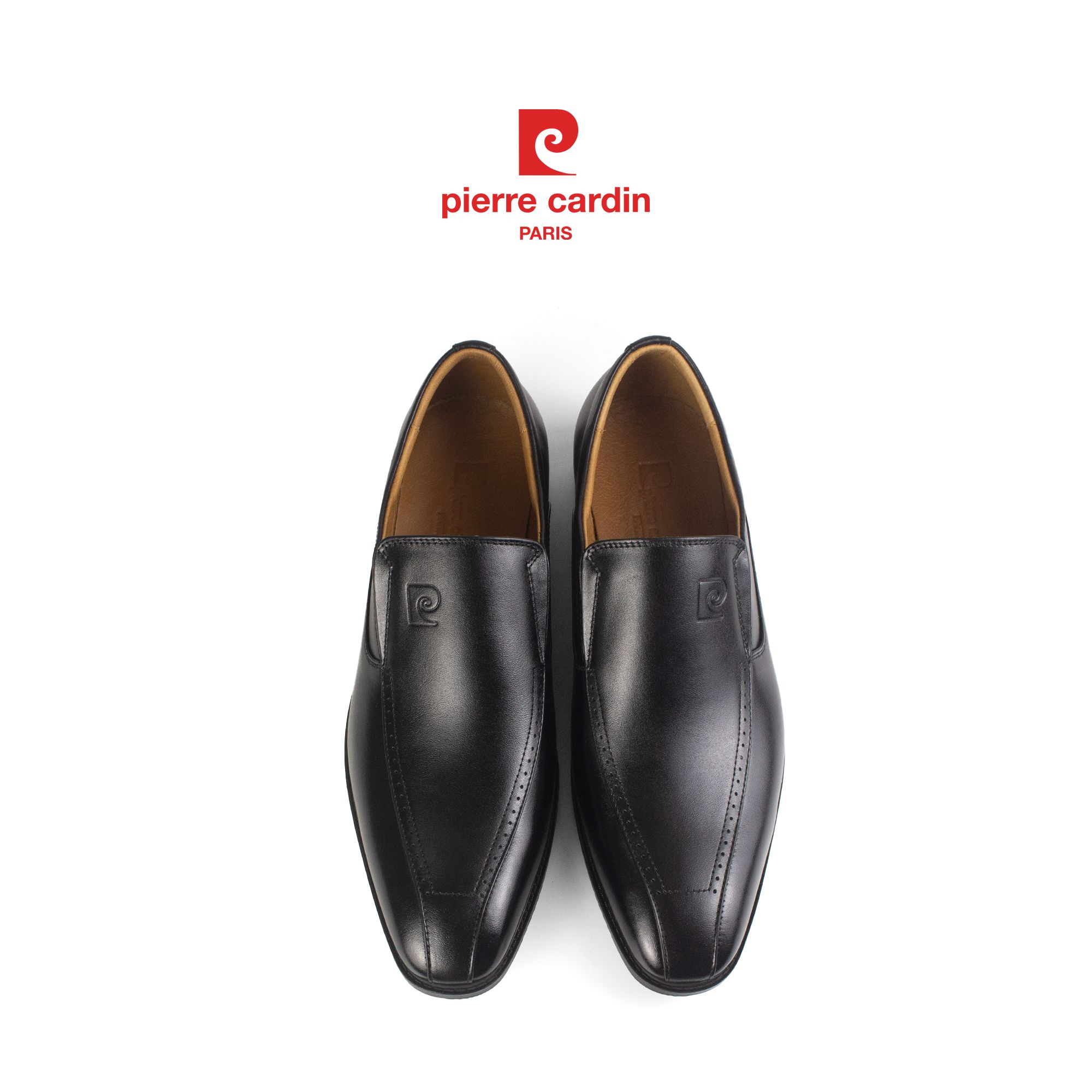 Pierre Cardin Paris Vietnam: Giày Brogue Loafer Phiên Bản Đế Độc Quyền Pierre Cardin - PCMFWLH 792 (BLACK)