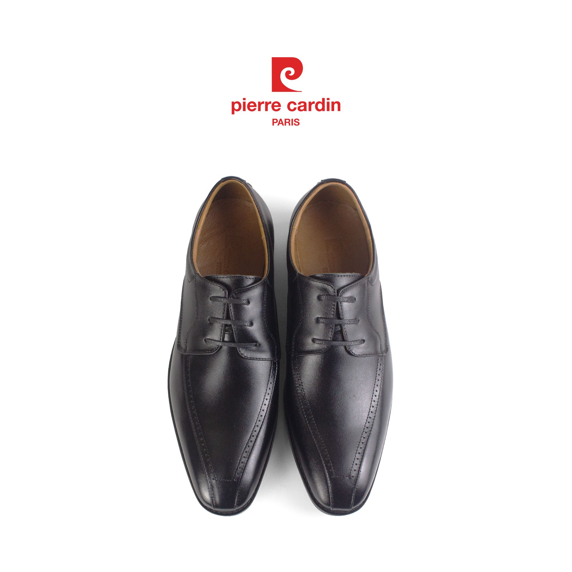 Pierre Cardin Paris Vietnam: Giày Derby Phiên Bản Đế Độc Quyền Pierre Cardin - PCMFWLH 791 (BLACK)