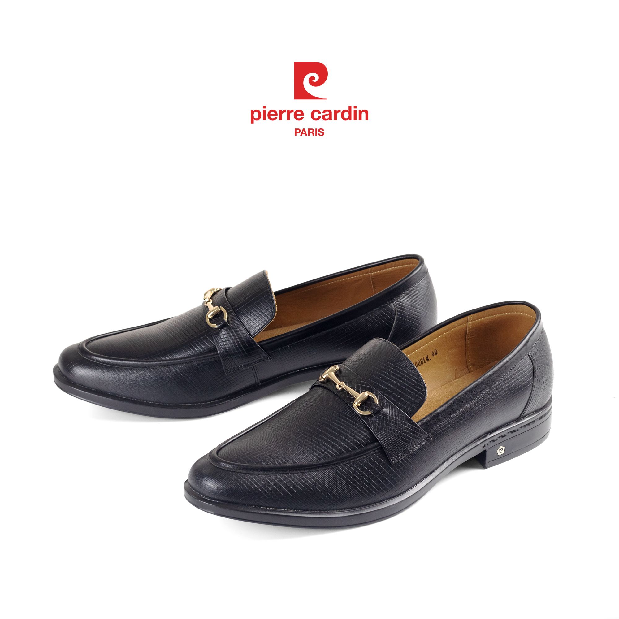 Pierre Cardin Paris Vietnam:  Giày Horsebit Loafer Pierre Cardin - PCMFWLG 700 (BLACK)