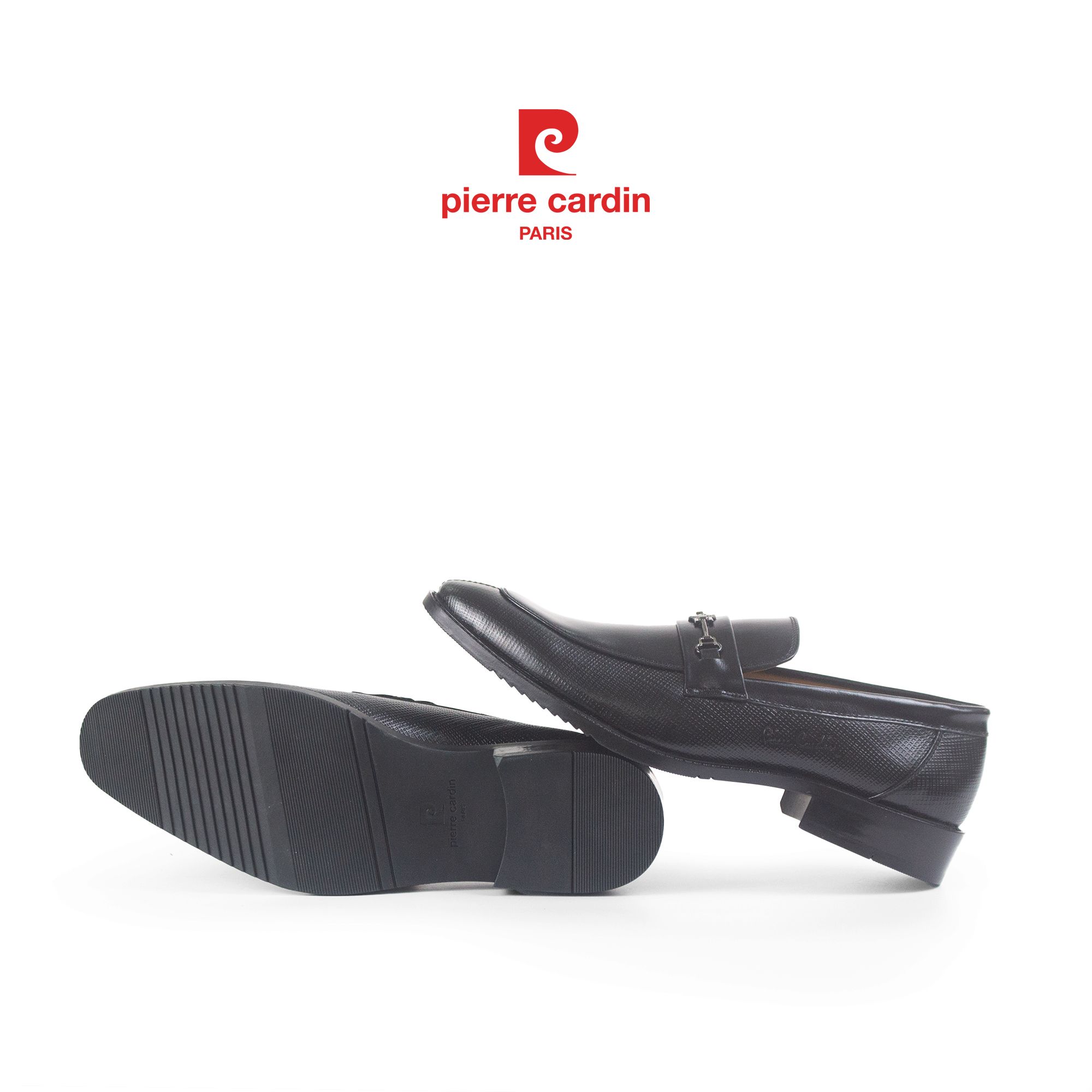 Pierre Cardin Paris Vietnam: Giày Horsebit Loafer Cao Cấp Pierre Cardin - PCMFWLI 793 (BLACK)