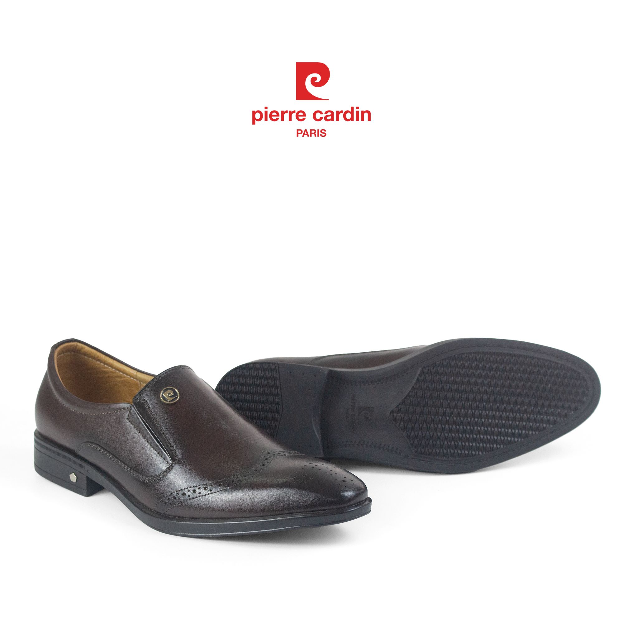 Pierre Cardin Paris Vietnam: Giày Loafer Cách Tân Pierre Cardin - PCMFWLF 749 (BLACK)