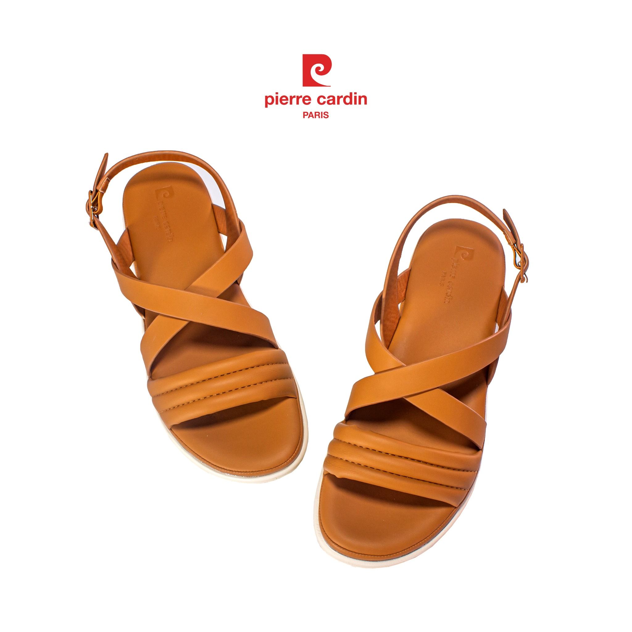 Pierre Cardin Paris Vietnam: Sandals Nữ Pierre Cardin - PCWFWSH 225 (BROWN)