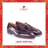 [RE-NEW] Giày Penny Loafer Đế Da Pierre Cardin - PCMFWLH 361