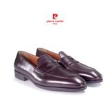 [RE-NEW] Giày Penny Loafer Đế Da Pierre Cardin - PCMFWLH 361