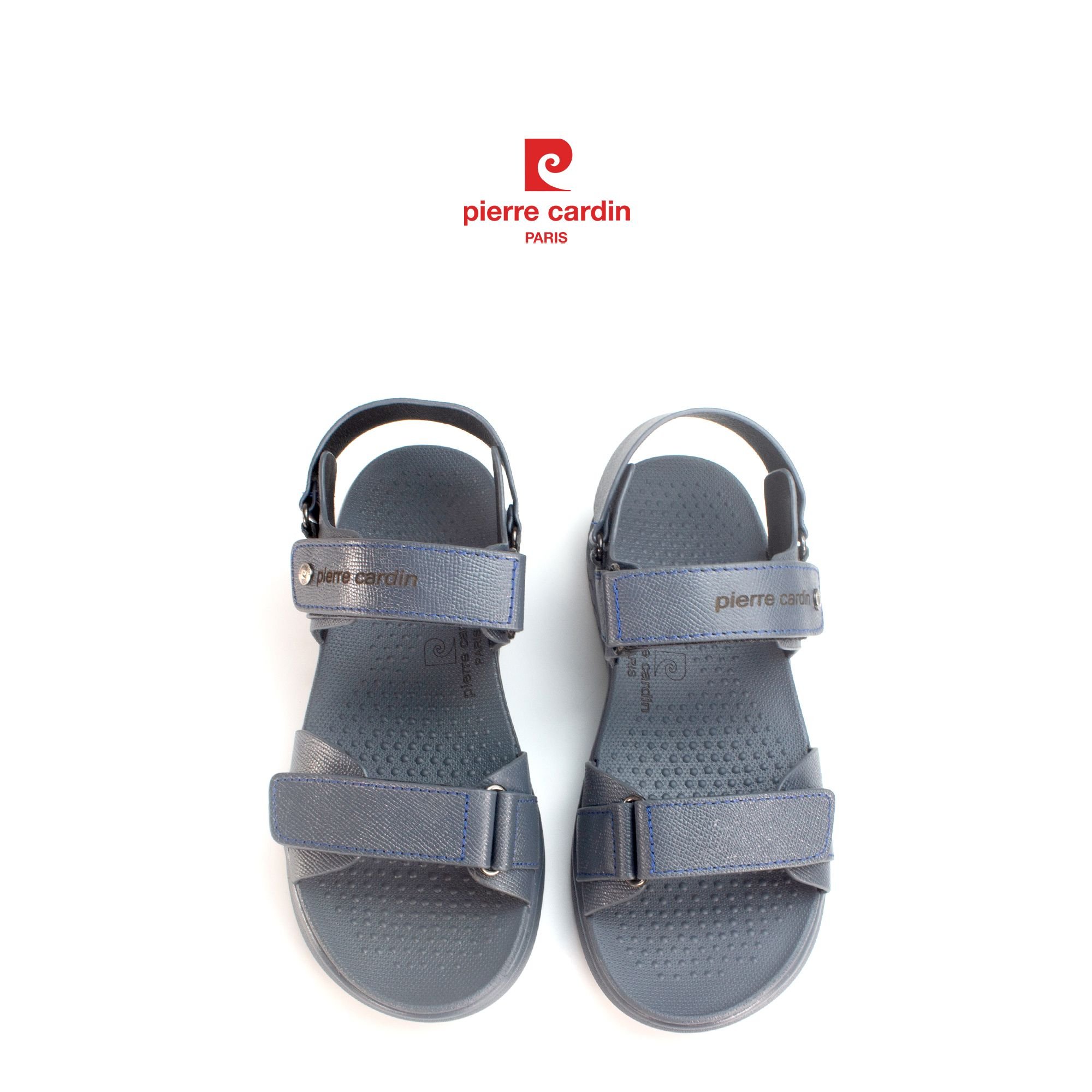 Pierre Cardin Paris Vietnam: Deluxe Sandals - PCMFWLG 153 (BLACK)