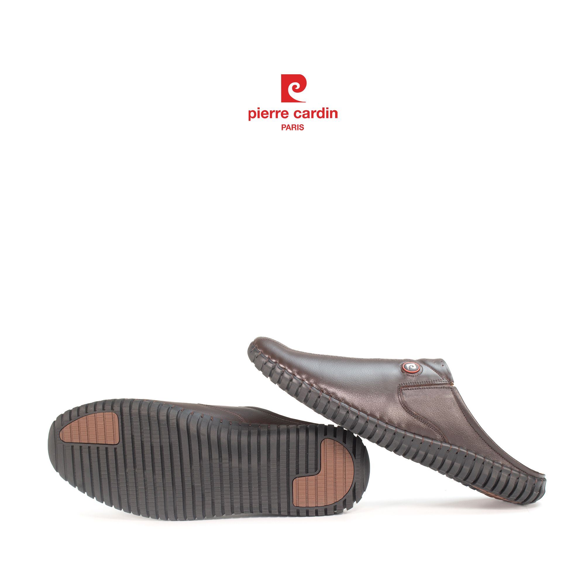 Pierre Cardin Paris Vietnam: Giày Sapo Hiện Đại Pierre Cardin - PCMFWLG 717 (BROWN)