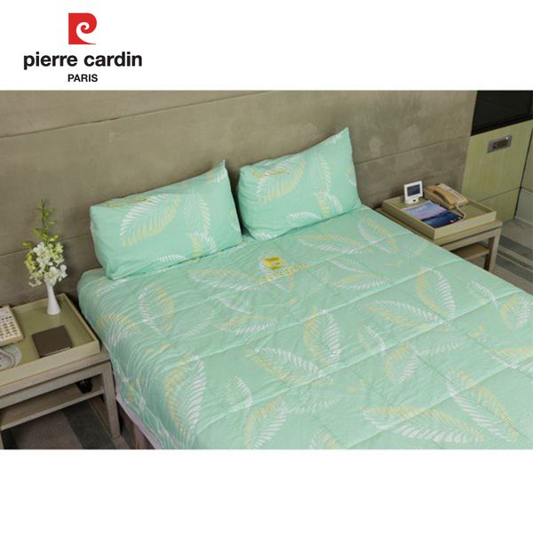 Bộ Drap Gối Xanh Ngọc Tencel Silky Pierre Cardin - PCABDTF 003