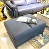 Đôn Sofa Da Bò Tiếp Xúc 1927 Xanh Navy Alila