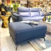 Đôn Sofa Da Bò Tiếp Xúc 1927 Xanh Navy Alila