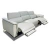 Sofa Thư Giãn Da Bò Chỉnh Điện 2m7 YB902B - 8029 Light Grey Alila