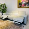 Bộ Sofa Thư Giãn Da Bò Chỉnh Điện YB902B - 8029 Light Grey Alila