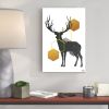 Tranh Canvas Black Deer 2 Alila (60x90cm)