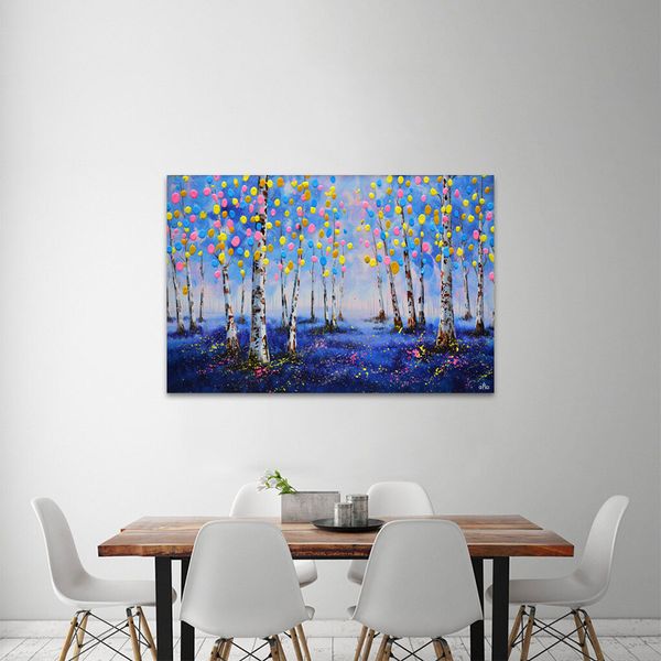 Tranh Canvas Color Trees Alila (60x90cm)