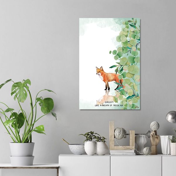 Tranh Canvas The Fox 1 Alila (60x90cm)