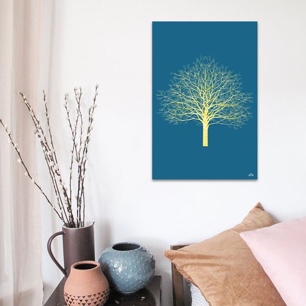 Tranh Canvas The Yellow Tree Alila (60x90cm)