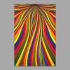 Tranh Canvas Vệt Màu Đa Sắc Alila (60x90cm)