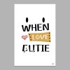 Tranh Canvas When Love Cutie Alila (60x90cm)