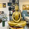 Tượng Phật Ngồi Màu Vàng Alila