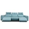 Sofa Thư Giãn Da Bò Chỉnh Điện 2m7 1936 8118-31 Light Blue Alila