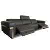 Sofa Thư Giãn Da Bò Chỉnh Điện 2m95 - 1810 6194-09 Dark Grey Alila