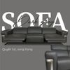 Sofa Thư Giãn Da Bò Chỉnh Điện 2m95 - 1810 6194-09 Dark Grey Alila