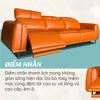 Sofa Thư Giãn Da Bò Chỉnh Điện 2m7 1936 - BN45 Orange Alila