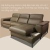 Sofa Thư Giãn Da Bò Chỉnh Điện 2m95 - 1933 Cappuccino