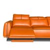 Sofa Thư Giãn Da Bò Chỉnh Điện 2m7 1936 - BN45 Orange Alila