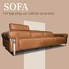 Sofa Thư Giãn Da Bò Chỉnh Điện 2m95 - 1810 6194-33 Tan Alila