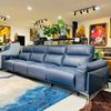 Sofa Thư Giãn Da Bò Chỉnh Điện 3m6 1927 Xanh Navy Alila  (Trưng Bày)