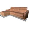 Sofa Thư Giãn Da Bò Chỉnh Điện Chữ L 2m6 YB919 - 8019 Cam Apricot Alila