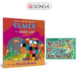 Combo 4 cuốn Elmer (Song ngữ Anh - Việt) - Tặng 4 sticker đồng bộ