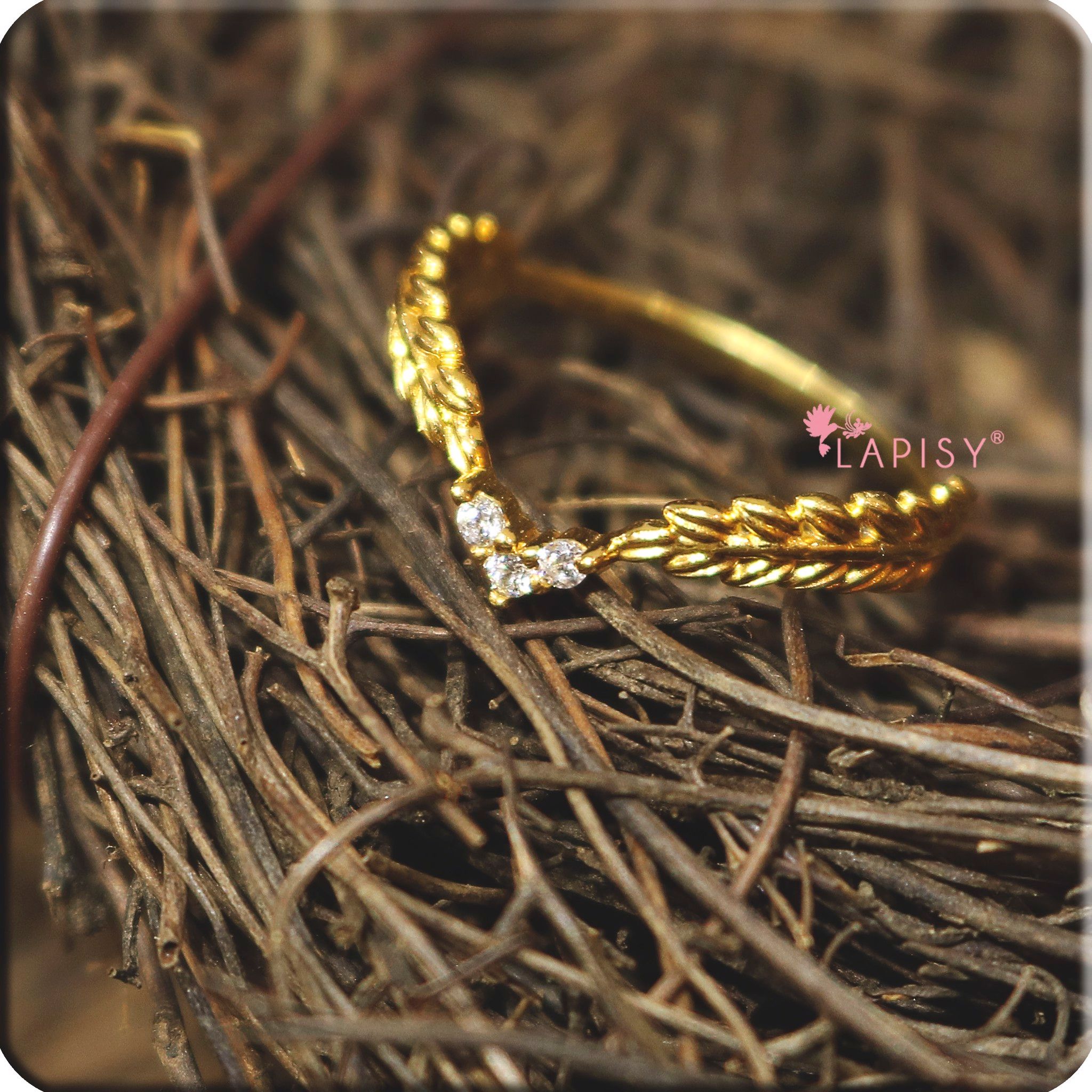 Be The Legend - nhẫn kim cương + vàng 18k