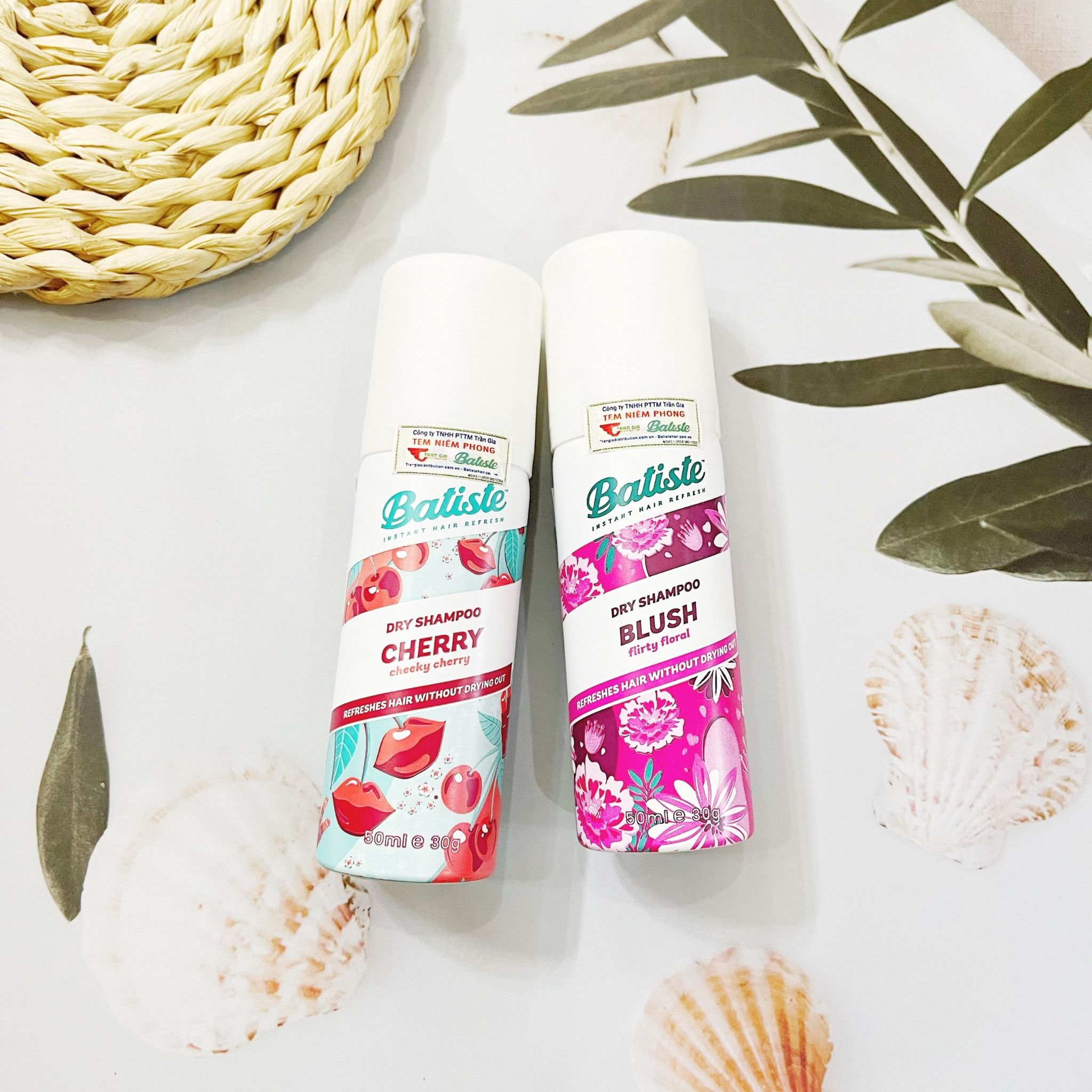 Dầu Gội Khô Sạch Tóc, Phồng Tóc Batiste Dry Shampoo 200ml