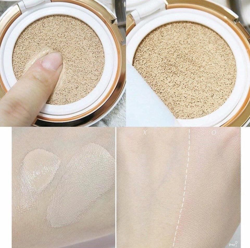 Phấn Nước Dưỡng ẩm, Chống Lão Hóa Lime V Collagen Ample Cushion SPF50+ PA+++ 20g