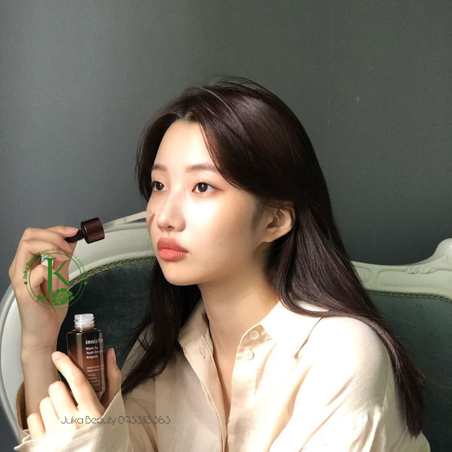 Tinh chất chống lão hóa Innisfree Black Tea Youth Enhancing Ampoule 30ml