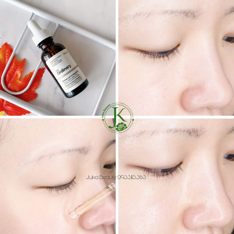 Tinh chất chống lão hóa The Ordinary Retinol 0.2%/0.5%/1% in Squalane 30ml