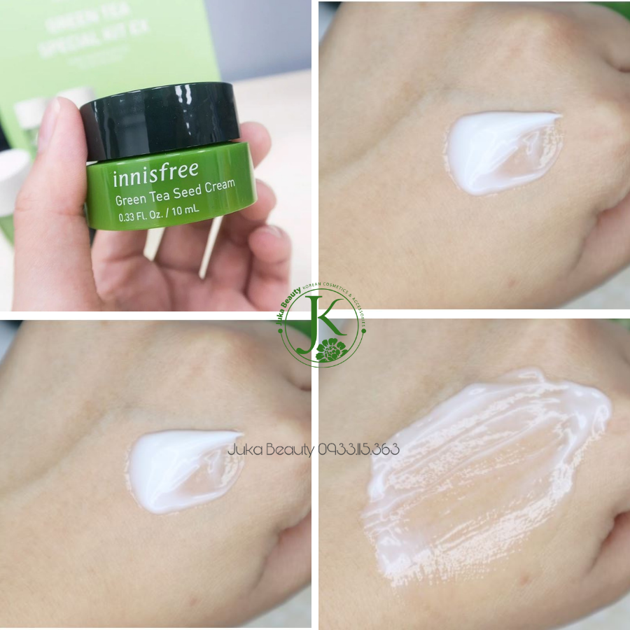 Bộ dưỡng Trà xanh 4 món Innisfree Green Tea Special Kit EX (4 items)