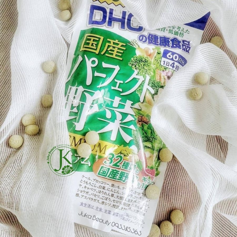 Viên uống rau củ tổng hợp DHC Perfect Vegetable Premium 15 Days/ 30 Days/90 Days