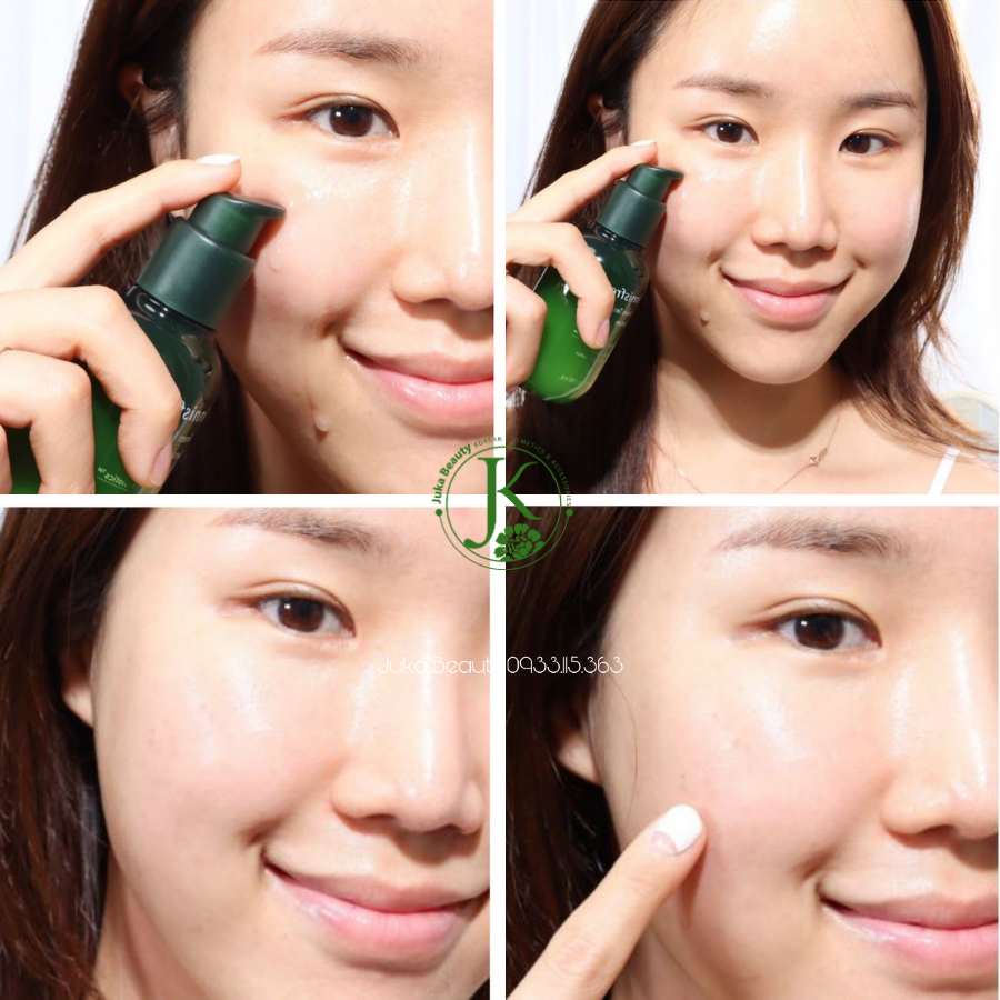(Mẫu 2021) Tinh chất trà xanh Innisfree Green Tea Seed Serum Tri-biotics