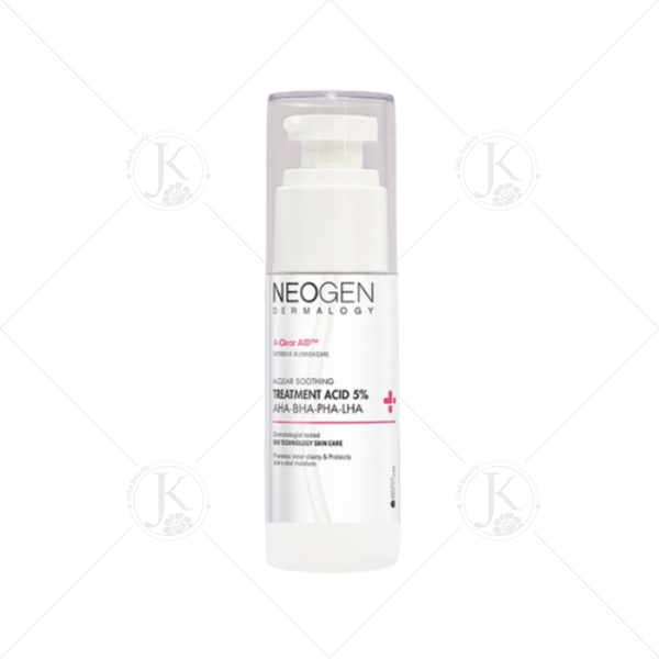 Nước Hoa Hồng Tẩy Tế Bào Chết Neogen AHA.BHA.PHA.LHA A-Clear Soothing Treatment Acid 5% 150ml