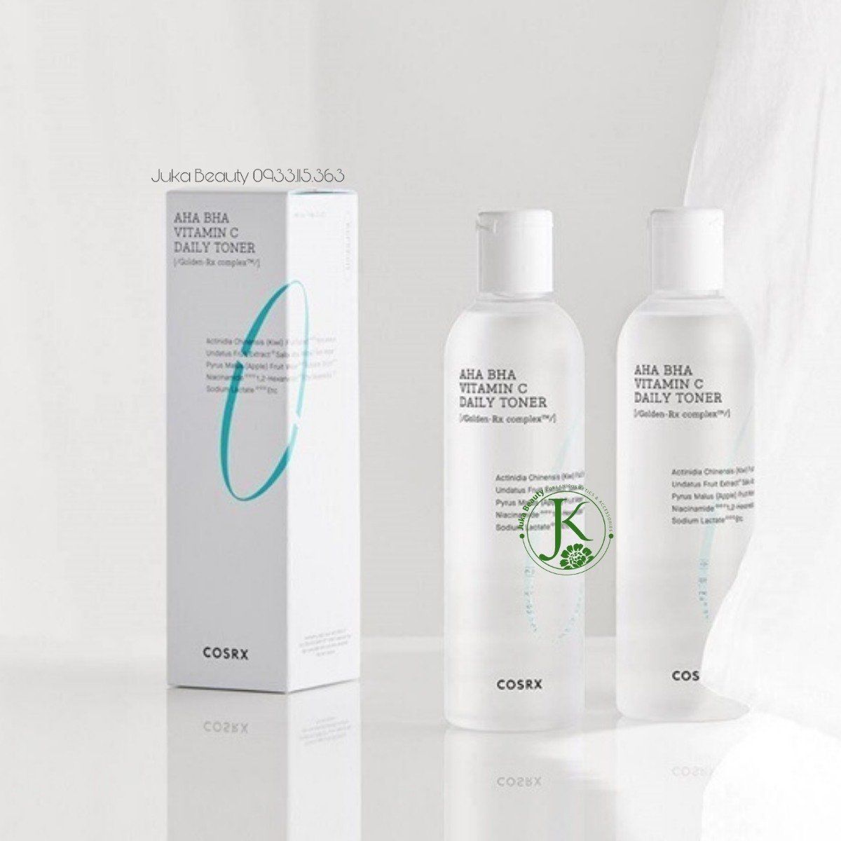 Nước Hoa Hồng Dưỡng Sáng Da Cosrx AHA BHA Vitamin C Daily Toner 150ml