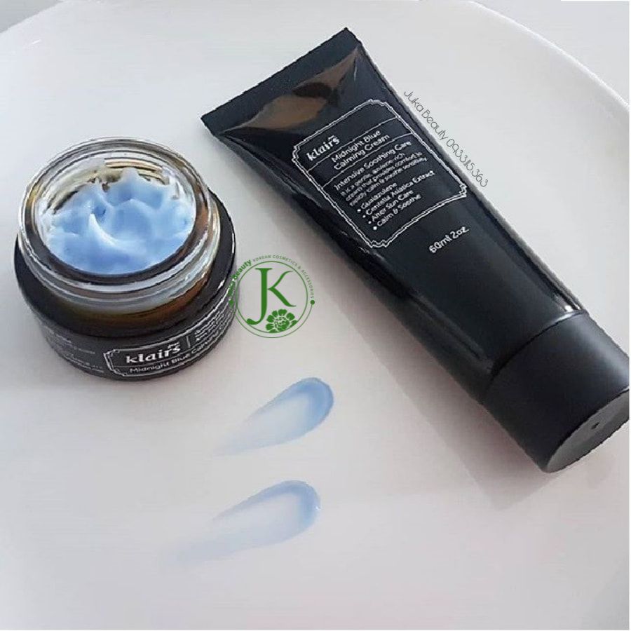 Kem dưỡng ẩm, phục hồi da Klairs Midnight Blue Calming Cream 30ml/60ml