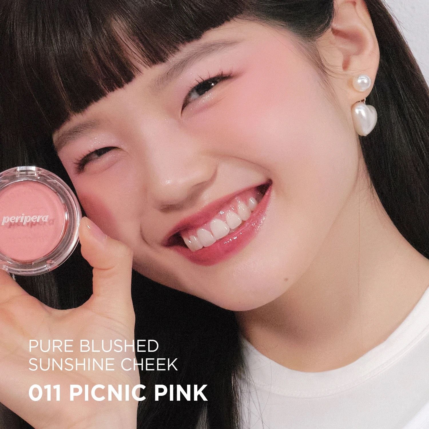 (NEW) Phấn Má Hồng Peripera Pure Blushed Sunshine Cheek