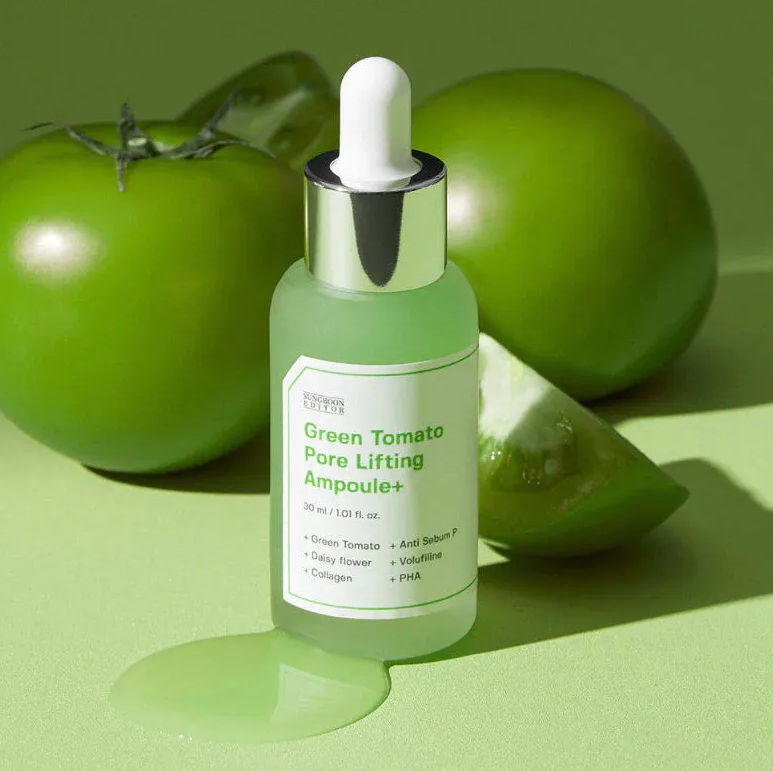  Tinh Chất Cà Chua Xanh Hỗ Trợ Thu Nhỏ Lỗ Chân Lông Sungboon Editor Green Tomato Pore Lifting Ampoule+ 