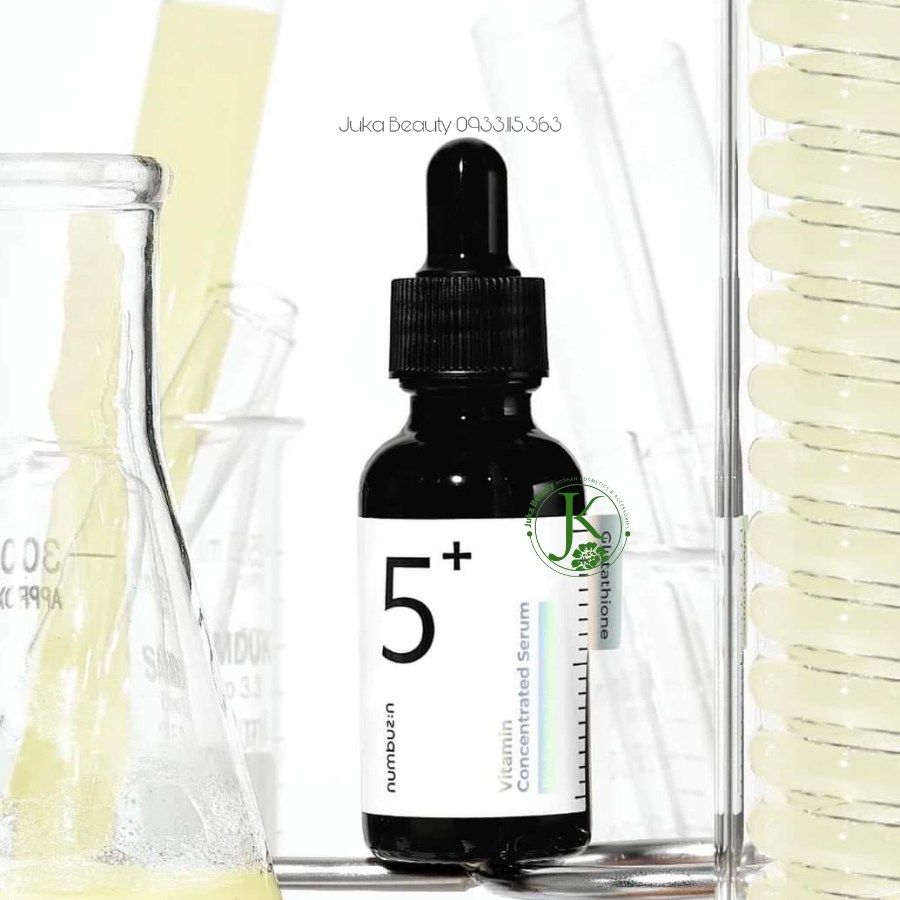 Tinh Chất Dưỡng Trắng Da, Giảm Thâm Nám Numbuzin No.5+ Vitamin Concentrated Serum 30ml