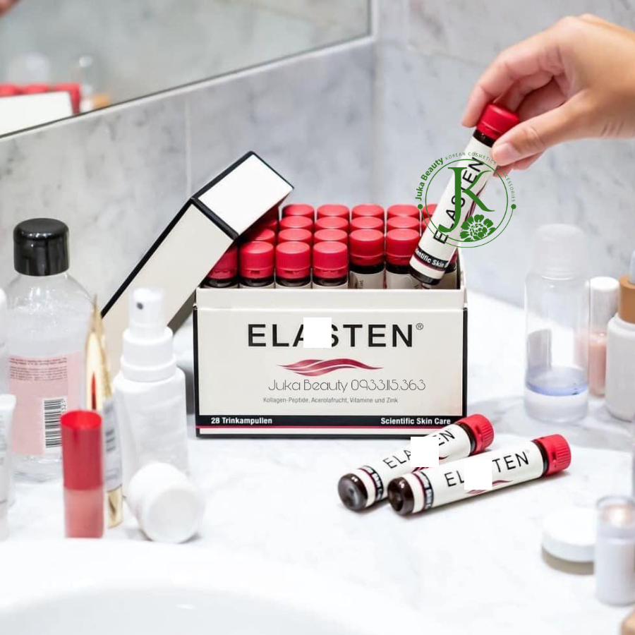 Nước Uống Bổ Sung Collagen, Làm Đẹp Da Elasten (28 ống x 25ml)